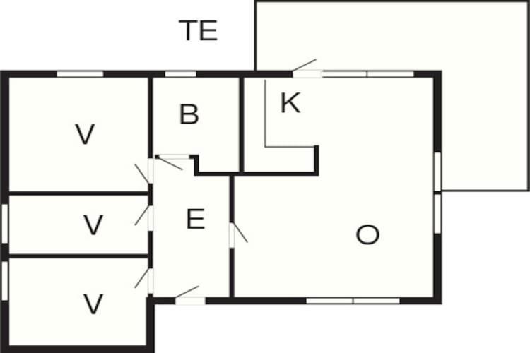 Three-Bedroom Holiday Home In Utvik 1 Reed Екстериор снимка